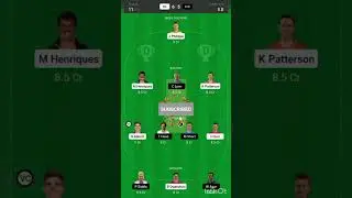 SIX VS STR T20 TODAY DREAM TEAM|अपनी ड्रिम टिम बनाऐ #dream11 #shorts #viral @DREAM4WIN