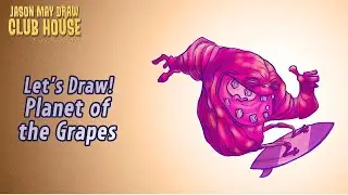 We Are Drawing Planet of the Grapes! Fruit Monkeys
