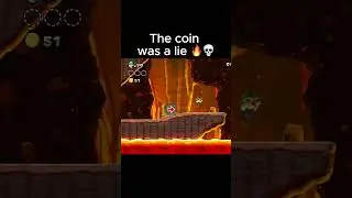 Lava bubble hates Luigi #mario #nintendoswitch #nintendo
