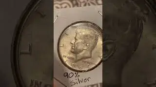 Silver 1964 Kennedy Half Dollar