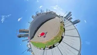 INSTA 360 X4 Первое пробное видео