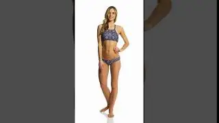 Quintsoul Swimwear Amoeba Macrame Side Bella Bikini Bottom | SwimOutlet.com