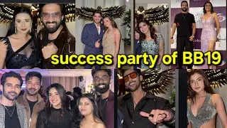 All contestants of Bigg Boss 19 together in success party of this season, dance, masti ka full video
