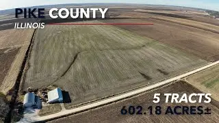 Kendrick Farms Aerial Tour - Tracts 1-3 - Pike County, Illinois