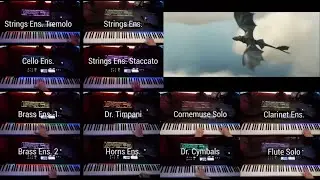 Test Driving Toothless - How to Train Your Dragon (2025) - Short piano orchestra cover