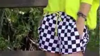 Shorts OOTD from Chiara + rhombus leggings owner :)