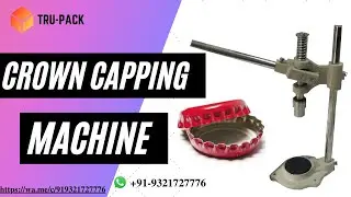 Manual Crown Capper- Low Cost