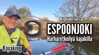 Onko Espoonjoki melottavissa? Harharetkeily&auml; kajakilla | Misguided tours