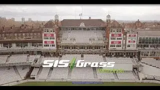 SISGrass Universal installation at cricket pitch at The Oval, Surrey County Cricket Club