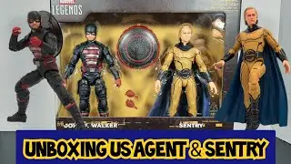 Unboxing Marvel Legends US Agent & Sentry - Thunderbolts* 2 Pack