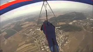 Hang gliding XC from Mt. Tavor to Mt. Gilboa 22/04/2016
