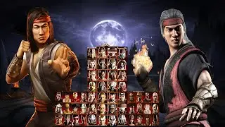 Mortal Kombat 9 Liu Kang & Liu Kang MK11 MODS EXPERT Tag Ladder Gameplay @1080p 60ᶠᵖˢ ✔️