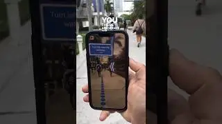 I Built An Augmented Reality GPS! #shorts
