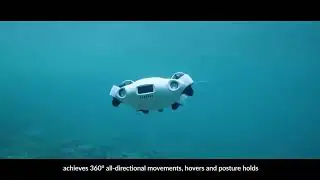 Advanced 4K VR Underwater Drone with Robotic Arm