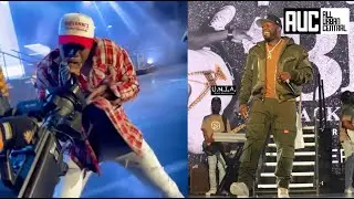 50 Cent Brings Out DaBaby At BMF Premiere Concert In ATL
