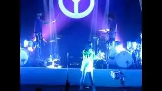 Yelle performing 