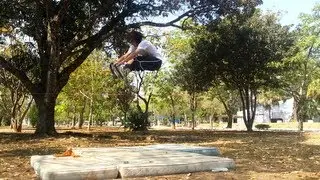 King of Slackline 2012 - Round 3 - Marcelo Supertramp - Brazil