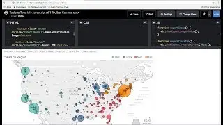 Tableau Tutorial - Javascript API