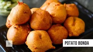 ALOO BONDA/ POTATO STUFFED BONDA.
