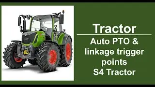 Tractor Auto PTO & linkage trigger points