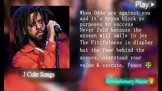 {48695Hz Sample & Stereo} J Cole - Sparks Will Fly {285Hz, Solfeggio Video Pixels}