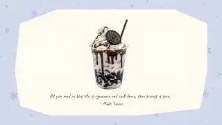 Confidence Comes First ☕ Cozy Lofi Ambience for a Calm Mind