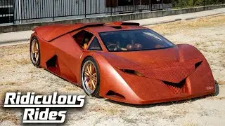 The Supercar That's Made From Wood | RIDICULOUS RIDES