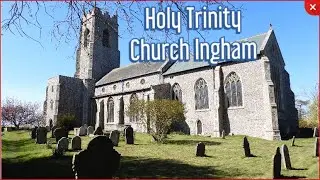 #Ruins #Priory #Ingham Holy Trinity Church Ingham Norfolk