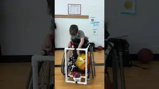 PVC Basketball Dribbling Device for Adapted PE #shorts