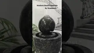 💧 Granite Table Top Water Fountain | Hand Carved Natural Stone | Home & Office D&eacute;cor