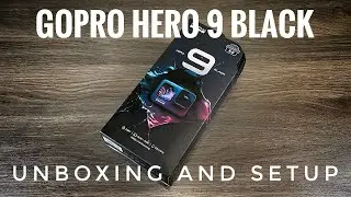 GO PRO HERO BLACK 9 ACTION CAMERA UNBOXING AND SET UP