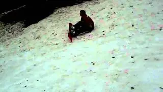 daniel of Haggard Longboards has funny crash snowboarding