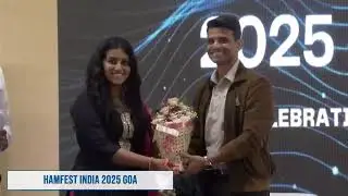 HamFest India 2025 &ndash; Inaugural Ceremony | Astronaut Shubhanshu Shukla (VU2TNI) live Stream.