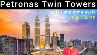 Petronas Twin Towers Malaysia 🇲🇾 | Punjabi Traveler in Kuala Lumpur 😍