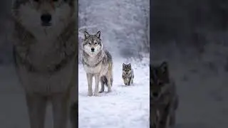 She Waited &mdash; Until the Wolf Pup Caught Up