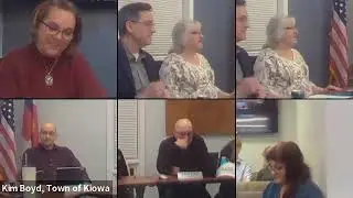 Town of Kiowa Meeting 1-27-26