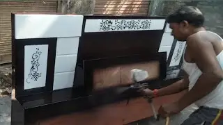 bed furniture polish at home|how to make brown bed polish|bed polish kaise karen|AhmadNawazgoodvlog|