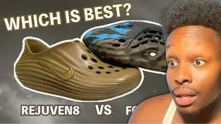 2025 Comparing the Nike ReactX Rejuven8 vs Yeezy Foam Runner REACTION