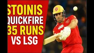 🔥 Marcus Stoinis Quickfire 35 Runs | Power Hitting Show vs LSG 💥 | PBKS vs LSG 2025