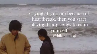 A Lamp Playlist// with Rain and Thunder Japanese music