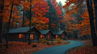 Calm Autumn Night 🍁 Beautiful Relaxing Music for Deep Sleep & Insomnia Relief