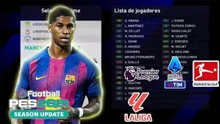 🔥 INCR&Iacute;VEL PATCH GR&Aacute;TIS PARA PES 2021 - ATUALIZADO 2026 COM FACES, UNIFORMES E EST&Aacute;DIOS REALISTAS! ⚽