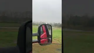 Another wet and muddy day, feeding cows