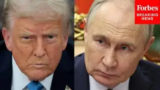 Trump: 'Very Disappointed' In Putin After Numerous Failed Ceasefire Negotiations With Ukraine