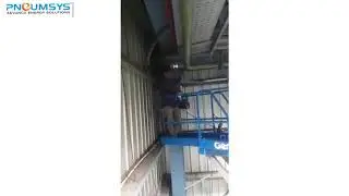 Aluminum piping extension taken from conventional piping for compressed air applications