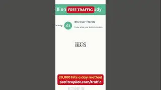 🚀 Drive Insane Traffic for FREE with these 3 Simple Steps! 🌟
