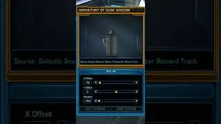 Secret SWTOR Galactic Season Achievement! #shorts  #swtor