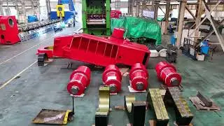 The professional manufacturer of hydraulic CNC metal plate rolling leveling cut to length production