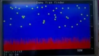 Fish finder demo with RA8875