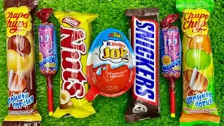 Colorful Candy Unboxing & ASMR 🍬 | Kinder, Snickers,Chupa Chups & More!